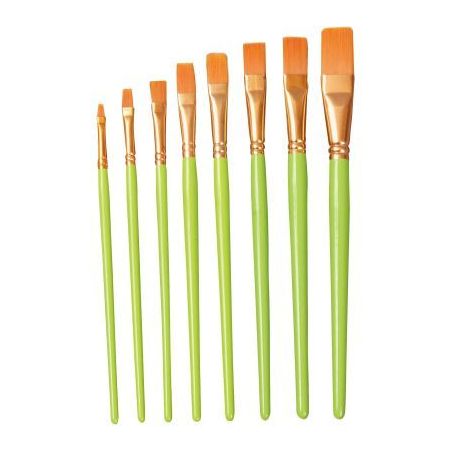 Achetez Sachet de 10 pinceaux synthétique plats n°14 2014 pas cher sur Ma Rentrée Scolaire