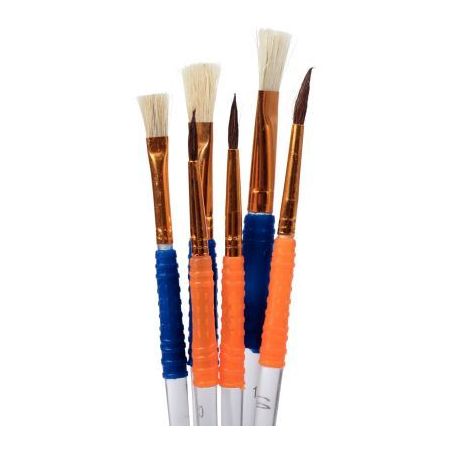 Achetez Pot de 72 pinceaux et brosses avec grip caoutchouc assortis 2003/65375 pas cher sur Ma Rentr..