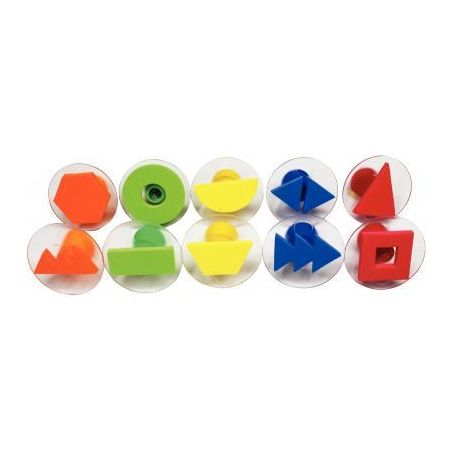 Achetez Set de 10 tampons D. 7,5 cm EVA les formes L740001 pas cher sur Ma Rentrée Scolaire