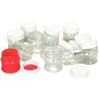 Achetez Lot de 12 pots de 50ml en PET transparent SAC12X50ML_01/83170 pas cher sur Ma Rentrée Scola..