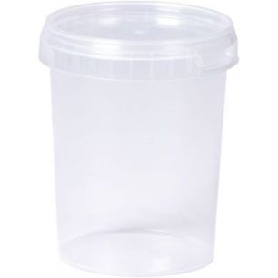 Achetez Lot de 10 pots vides 500 ml avec couvercle 1990 pas cher sur Ma Rentrée Scolaire