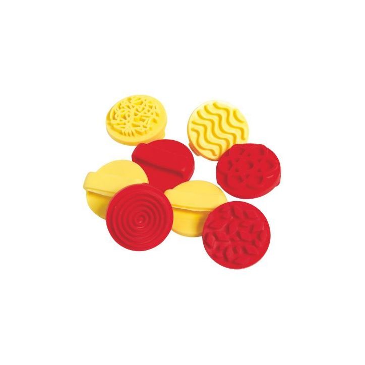 Lot de 8 tampons au doigt fantaisie. 8 modèles assortis 82900