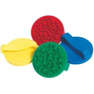 Achetez Lot de 4 tampons à main fantaisie. 4 modèles assortis 82902 pas cher sur Ma Rentrée Scola..