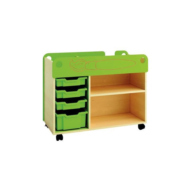 Meuble à peinture 98x58x76cm TWNS0782