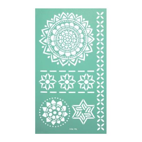 Achetez Lot de 3 pochoirs adhésifs motifs fantaisie MAJ3808 pas cher sur Ma Rentrée Scolaire