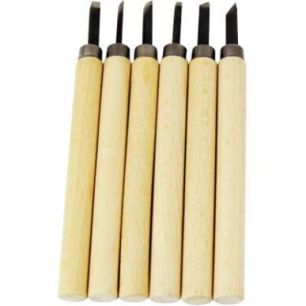 Achetez Lot de 6 gouges pour linogravure LC40313 pas cher sur Ma Rentrée Scolaire