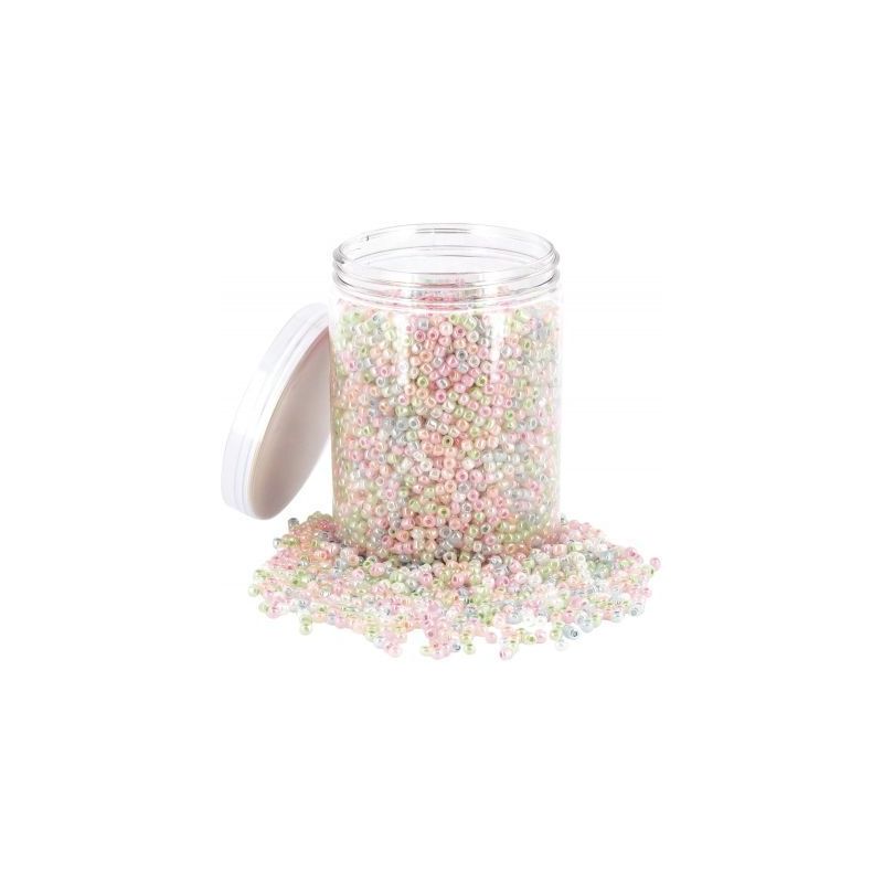 Achetez Bocal de 500 G de perles rocailles nacreés 1284 pas cher sur Ma Rentrée Scolaire Achetez Bocal de 500 G de perles rocailles nacreés 1284 pas cher sur Ma Rentrée Scolaire