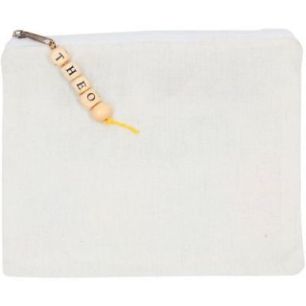 Achetez Sac de 440 perles alphabet en bois  1 cm. Trou 3mm 2042 pas cher sur Ma Rentrée Scolaire