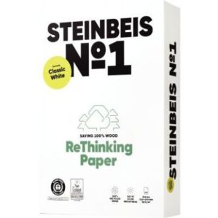 Achetez Ramette de 500 feuilles A4 80g blanc STEINBEIS N°1 K1201666080A STEINBEIS pas cher sur Ma R..