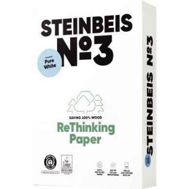 Achetez Ramette de 500 feuilles A4 80g blanc STEINBEIS N°3 K1601666080A STEINBEIS pas cher sur Ma R..