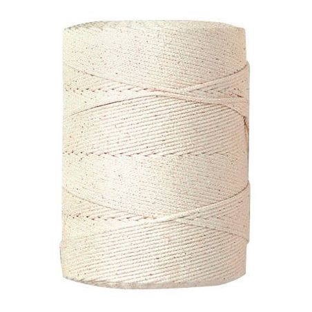 Achetez Pelote de 1kg de coton tressé blanc diamètre 2 mm longueur environ 460 mètres 38/0438 pas..