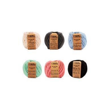 Achetez Lot de 6 bobines coton cable assortis 200397 pas cher sur Ma Rentrée Scolaire