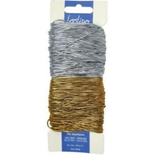 Achetez Lot de 2 bobines élastiques or et argent L799066 pas cher sur Ma Rentrée Scolaire