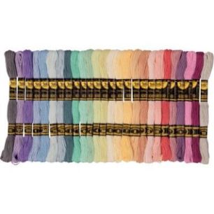 Achetez Sachet de 52 écheveaux pour bracelets brésilien pastel 23993 pas cher sur Ma Rentrée Scol..