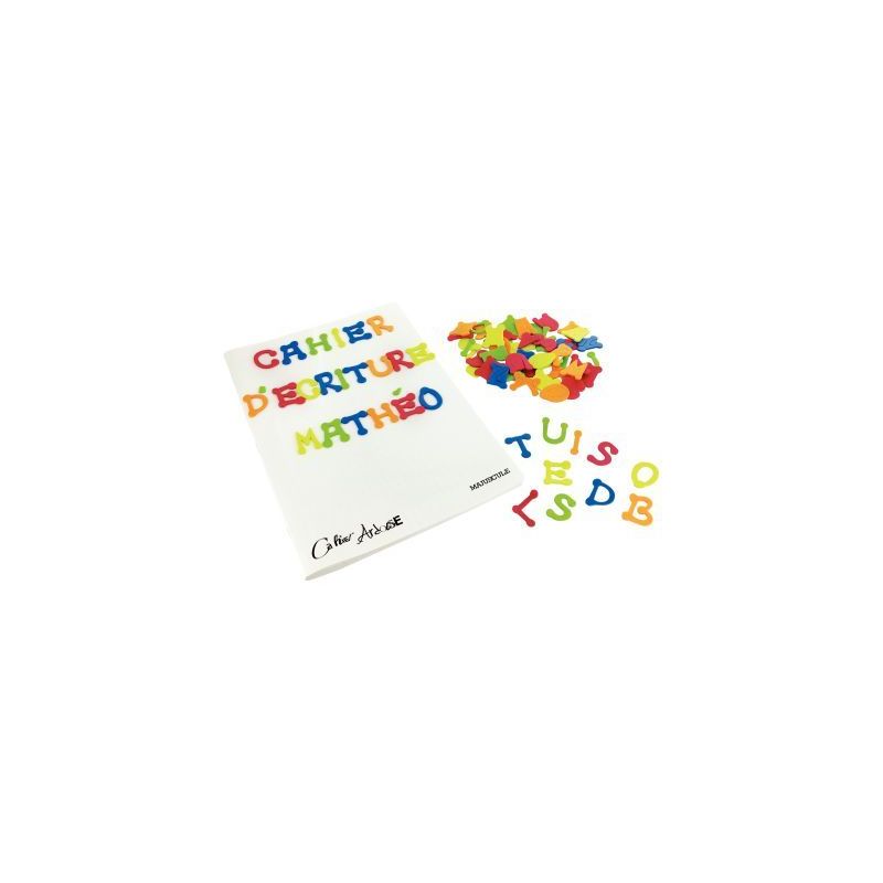 Achetez Sachet de 400 gommettes lettres en mousse de caoutchouc adhésives, couleurs assorties 79813..
