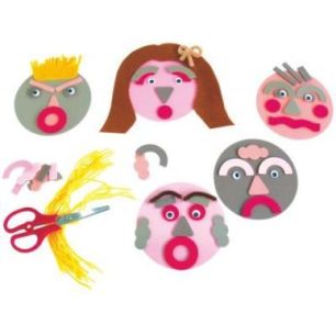 Achetez Kit mon premier autoportrait en mousse EVA SC41432 pas cher sur Ma Rentrée Scolaire