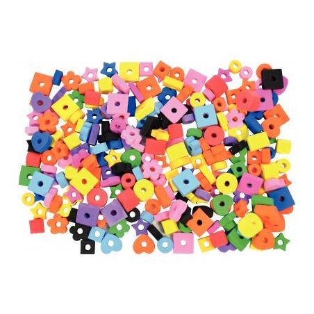 Achetez Sachet  environ 250 perles mousse assorties 200058 pas cher sur Ma Rentrée Scolaire