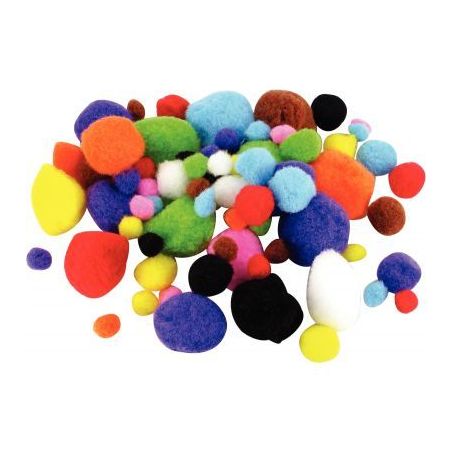 Achetez Sachet de 300 pompons tailles et couleurs assorties 2129 pas cher sur Ma Rentrée Scolaire