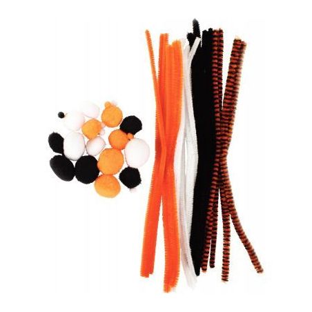 Achetez Pack chenilles et pompons Halloween 2908 pas cher sur Ma Rentrée Scolaire