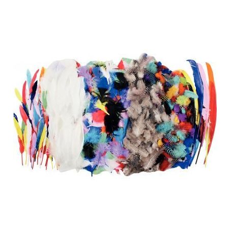 Achetez Sac de 1000 plumes assorties L787000 pas cher sur Ma Rentrée Scolaire