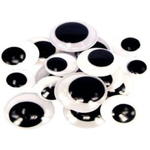 Achetez Sachet de 18 yeux maxi noirs, diamètres : 20, 25 et 30 mm x 3 paires L774916 pas cher sur M..