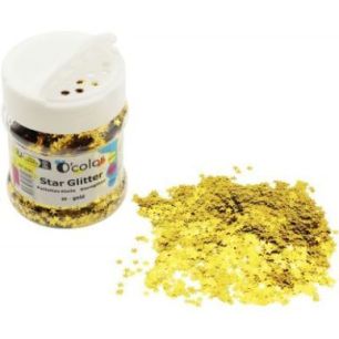 Achetez Pot de 65 grammes de paillettes étoiles coloris or 2181 pas cher sur Ma Rentrée Scolaire