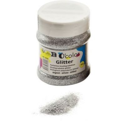 Achetez Shaker de paillettes biodégradables 100grammes coloris argent 2222 pas cher sur Ma Rentrée..