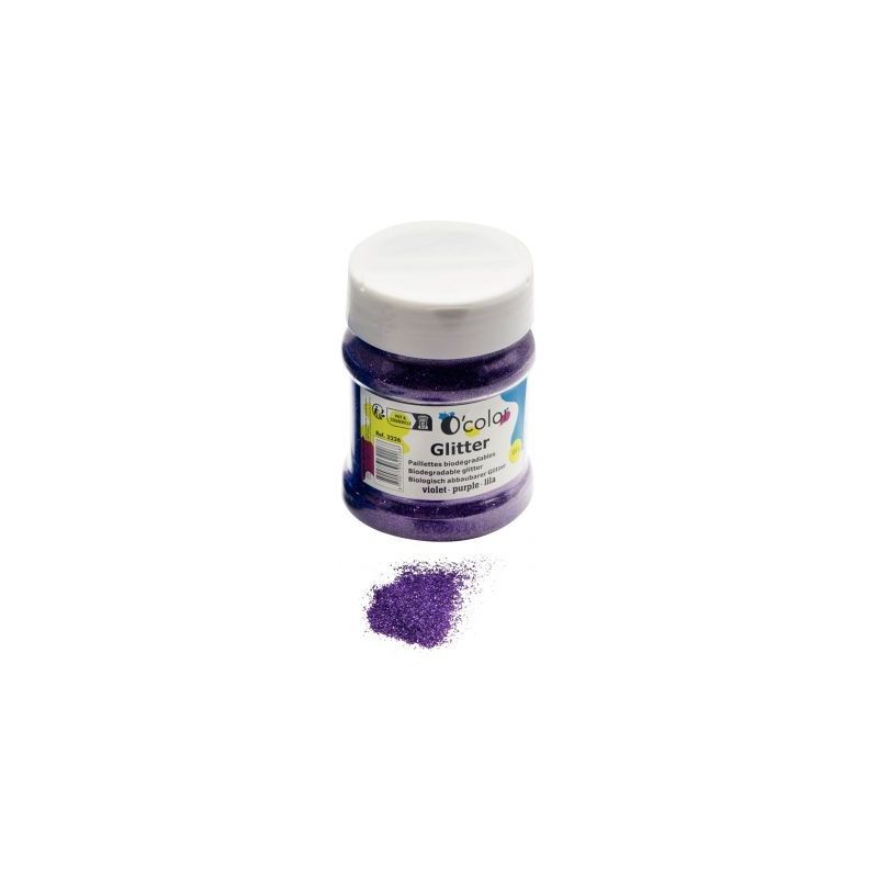 Achetez Shaker de paillettes biodégradables 100grammes coloris violet 2226 pas cher sur Ma Rentrée..