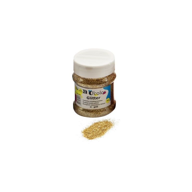 Achetez Shaker de paillettes biodégradables 100grammes coloris or 2221 pas cher sur Ma Rentrée Sco..