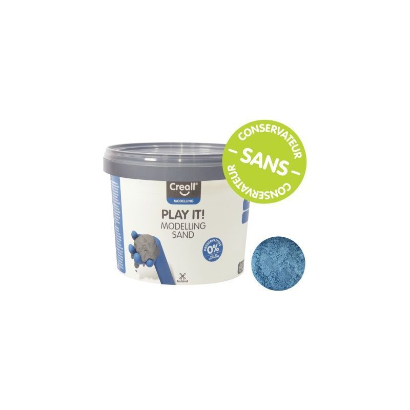 Achetez Seau de 750 grammes de sable magique coloris bleu 03205 CREALL pas cher sur Ma Rentrée Scol.. Achetez Seau de 750 grammes de sable magique coloris bleu 03205 CREALL pas cher sur Ma Rentrée Scol..