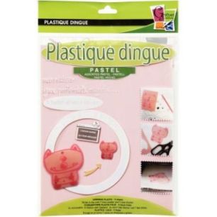 Achetez Pochette de 5 feuilles de plastique fou, coloris pastel, format L 26 x l 20 cm 540295 pas ch..