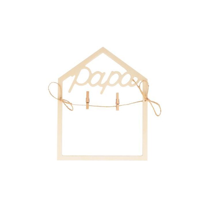 Cadre en bois 2D, Papa 14004074