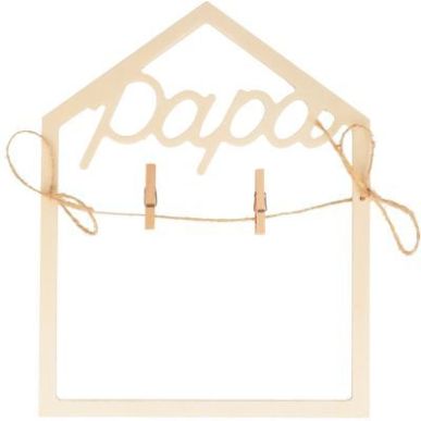 Achetez Cadre en bois 2D, Papa 14004074 pas cher sur Ma Rentrée Scolaire