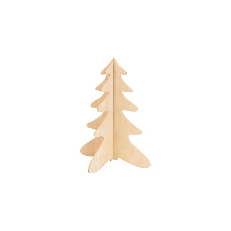 Achetez Lot de 10 sapins 3D à monter en bois MAJ4419 pas cher sur Ma Rentrée Scolaire