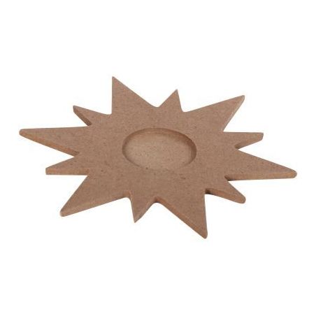 Achetez Lot de 10 supports forme étoile pour une bougie 2033 pas cher sur Ma Rentrée Scolaire