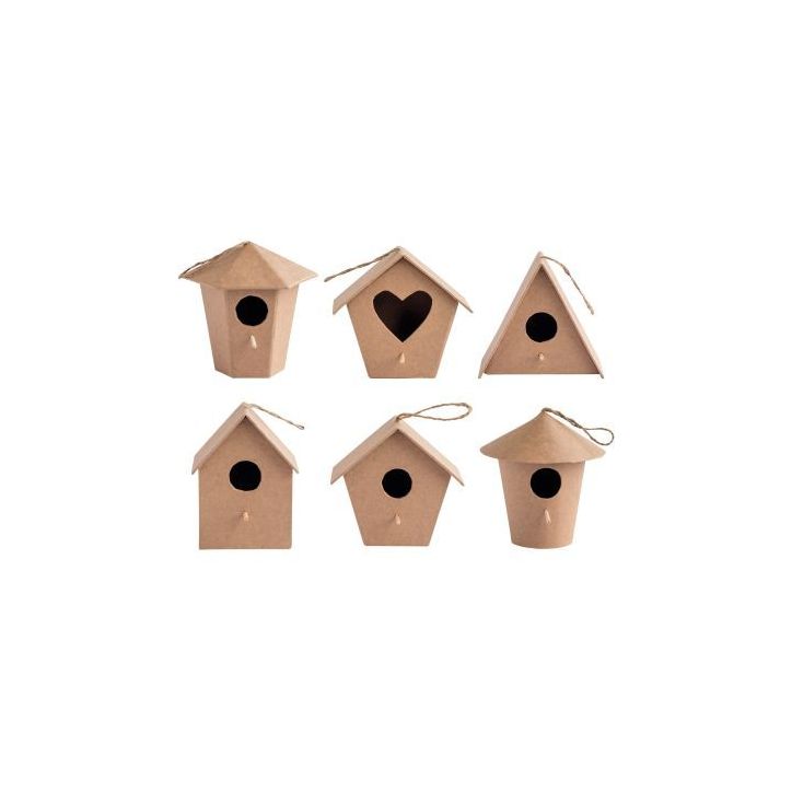 Lot de 6 nichoirs à oiseaux 262091