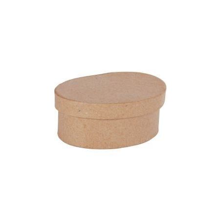 Achetez Lot de 10 boîtes en carton à décorer forme ovale 650103 pas cher sur Ma Rentrée Scolaire