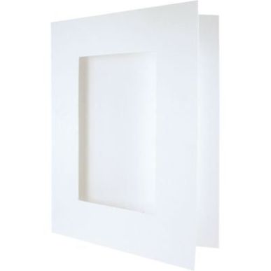 Achetez Lot de 10 cadres photo rectangle en carton blanc CAD10 pas cher sur Ma Rentrée Scolaire