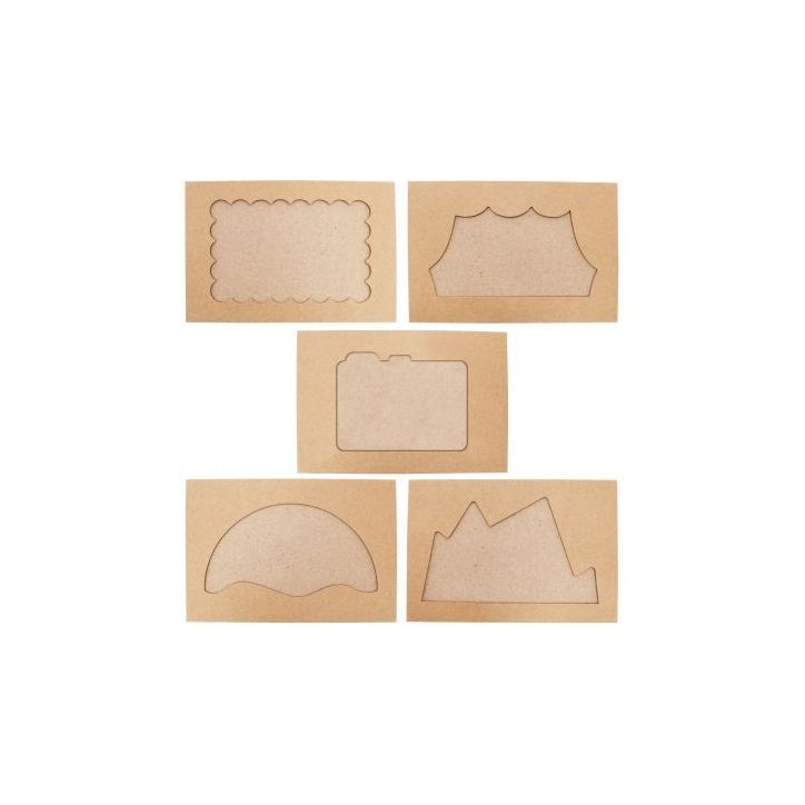 Lot de 10 étuis photo fantaisie en carton L723001