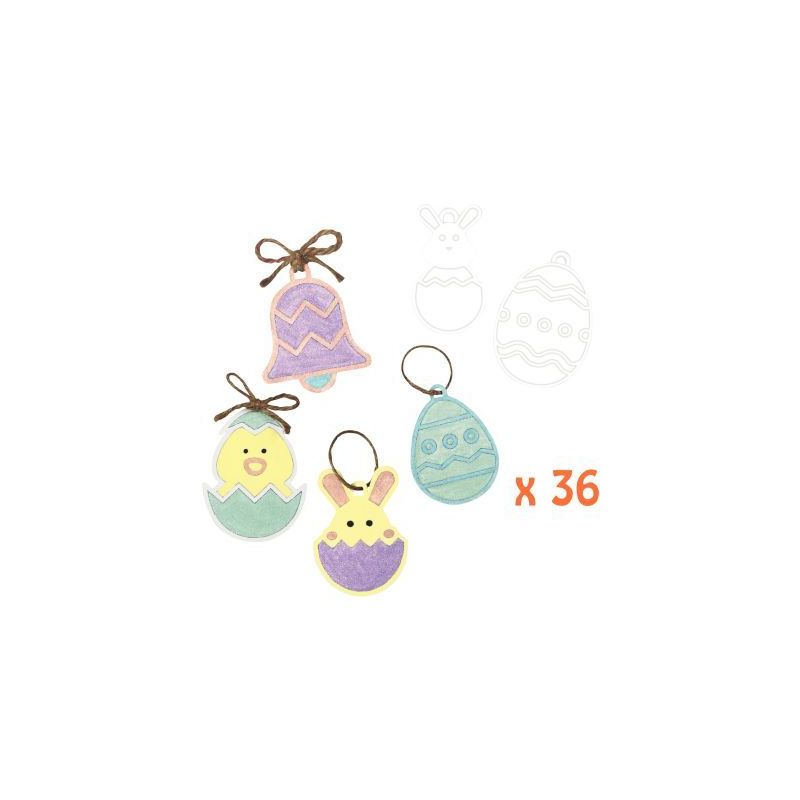 Achetez Lot de 36 suspensions Pâques en carton blanc PL36PAQUES CLEOPATRE pas cher sur Ma Rentrée .. Achetez Lot de 36 suspensions Pâques en carton blanc PL36PAQUES CLEOPATRE pas cher sur Ma Rentrée ..