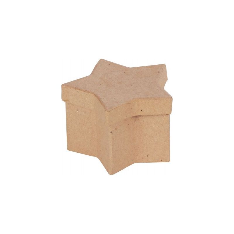 Achetez Lot de 10 boîtes forme étoile en carton, 8 x 8 x 5 cm 650108 pas cher sur Ma Rentrée Scol..