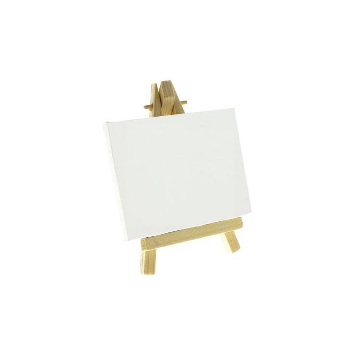 Toile à peindre sur chevalet en bois 160175