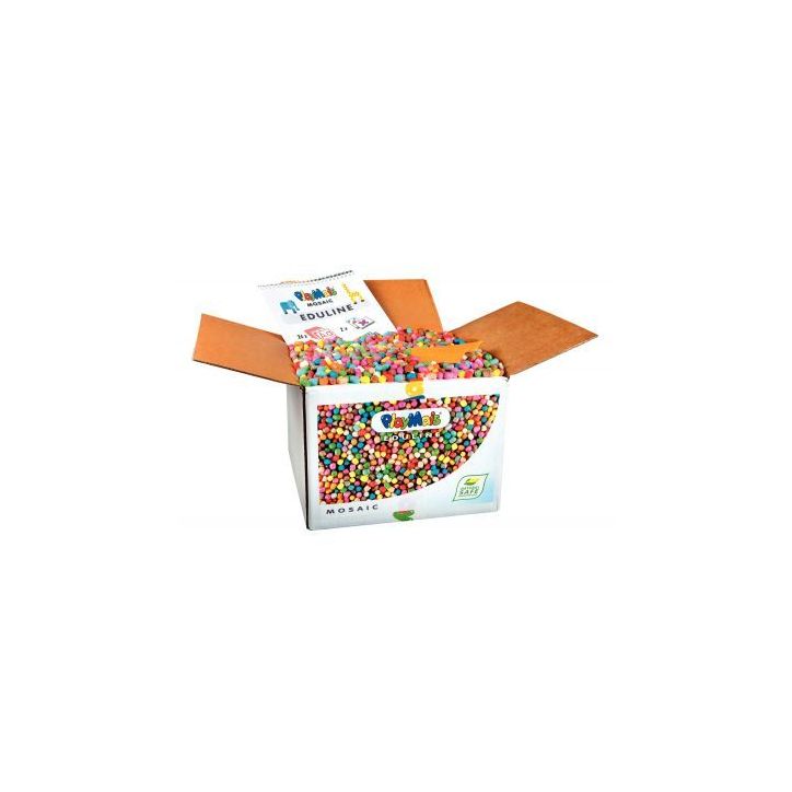 Carton de 12 000 flocons PLAYMAIS Mosaïc 160203 PLAYMAIS
