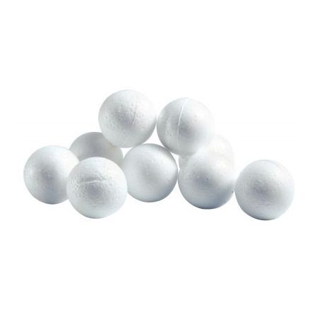 Achetez Sachet de 10 boules polystyrène blanches 150 mm 600150 pas cher sur Ma Rentrée Scolaire