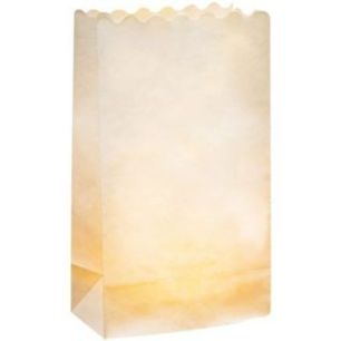 Achetez Sachet de 5 photophores en papier blanc 11900 pas cher sur Ma Rentrée Scolaire