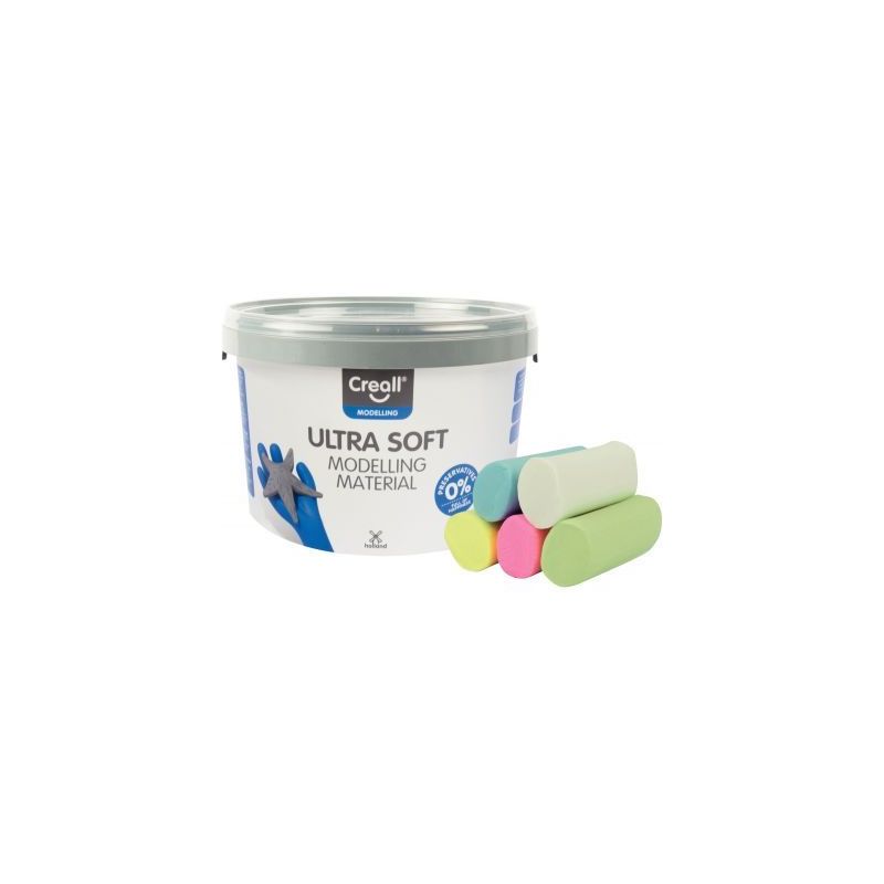 Achetez Seau 1.1 kg pate modeler soft pastel 25935 pas cher sur Ma Rentrée Scolaire