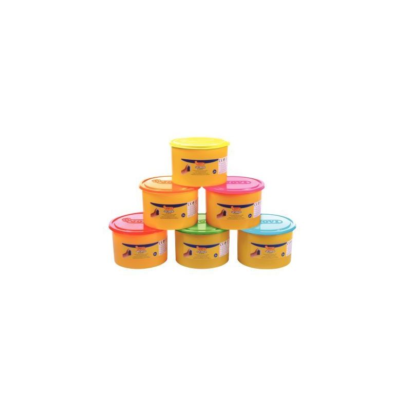 Achetez Pack de 6 pots de 460 grammes de pâte à jouer blandiver couleurs fluo 460/6F JOVI pas cher.. Achetez Pack de 6 pots de 460 grammes de pâte à jouer blandiver couleurs fluo 460/6F JOVI pas cher..