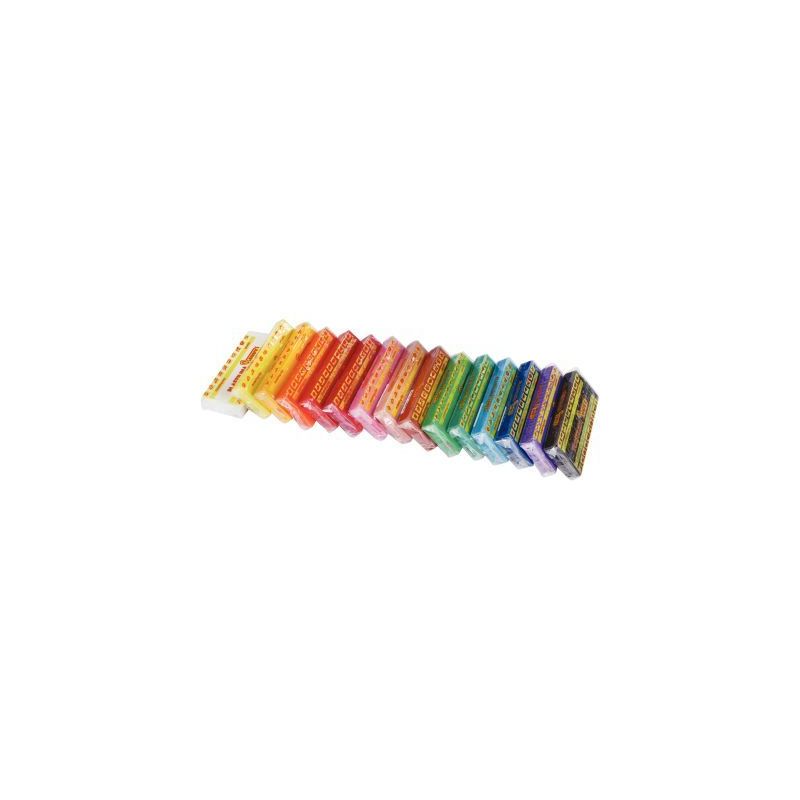 Achetez Boîte de 15 pains de 150 g de pâte à modeler Plastilina couleurs assorties 71S JOVI pas c..