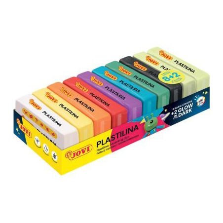 Achetez Boite de 10 pain 50grammes plastilina 70/10G PLASTILINA JOVI pas cher sur Ma Rentrée Scolai..