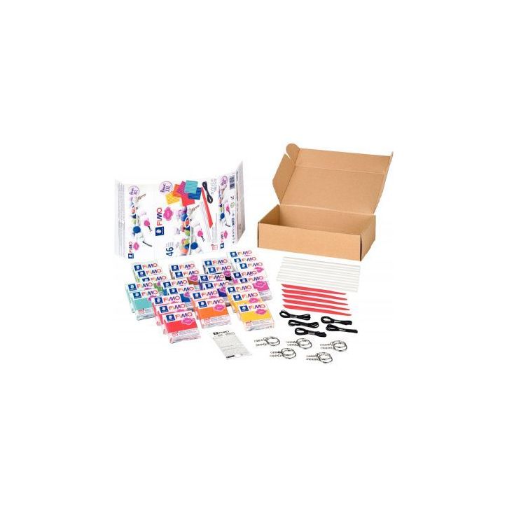 Coffret XXl 26 pains fimo soft et accessoires 261605 FIMO STAEDTLER